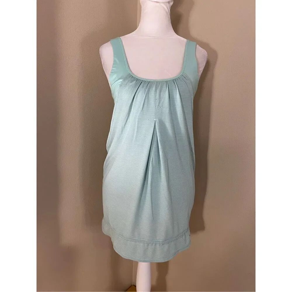 Lululemon Run Times Athletic Tank Top In Heathered Toothpaste (Mint) Size 8